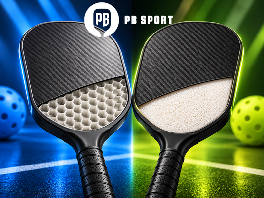Foam ou polypropylène : quel noyau de raquette de pickleball est fait pour vous?