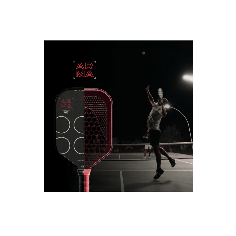 Chargez l'image dans la visionneuse de la galerie, Image d'une raquette de pickleball Holbrook Arma T Metallic.
