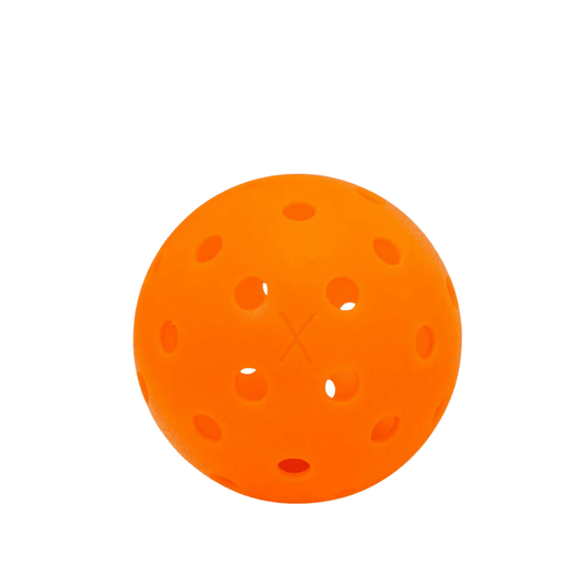 Image d'une balle de pickleball extérieure Franklin X-40 lava.