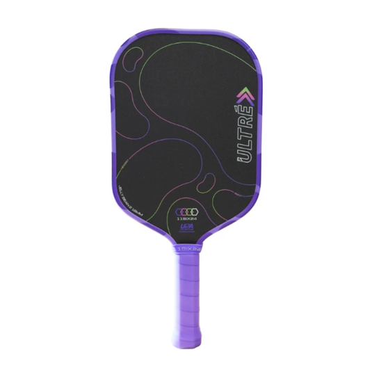 Image d'une raquette de Pickleball 11SIX24 Jelly Bean 2 Ultré couleur Raisin Cosmique.