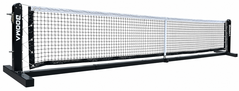 Load image into Gallery viewer, Image d'un filet de pickleball BOOMA Elite sur roues.
