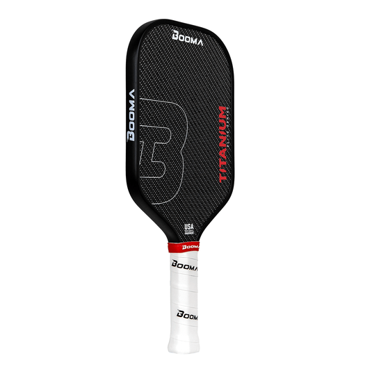 Image d'une raquette de pickleball BOOMA Titanium Series.