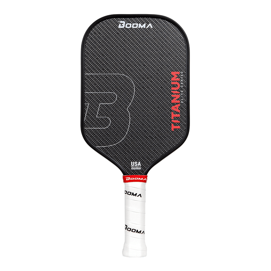 Image d'une raquette de pickleball BOOMA Titanium Series.