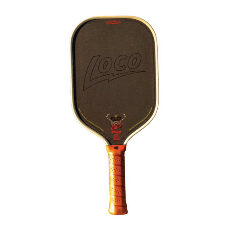 Chargez l'image dans la visionneuse de la galerie, Image d’une raquette de pickleball Bread &amp; Butter Loco Allongé.
