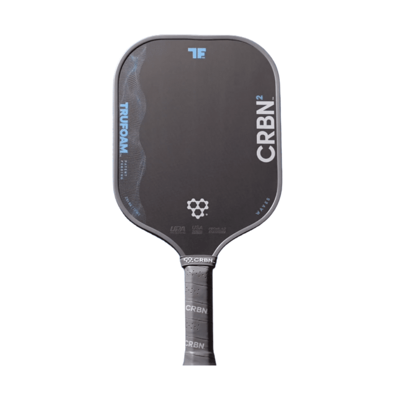Chargez l'image dans la visionneuse de la galerie, Image d'une raquette de pickleball CRBN² TruFoam Waves Carré.
