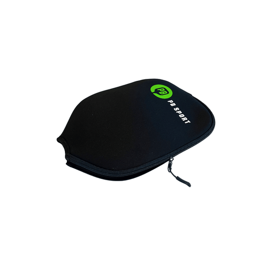 Image d'une housse de protection pour raquette de pickleball en néoprène PB Sport.