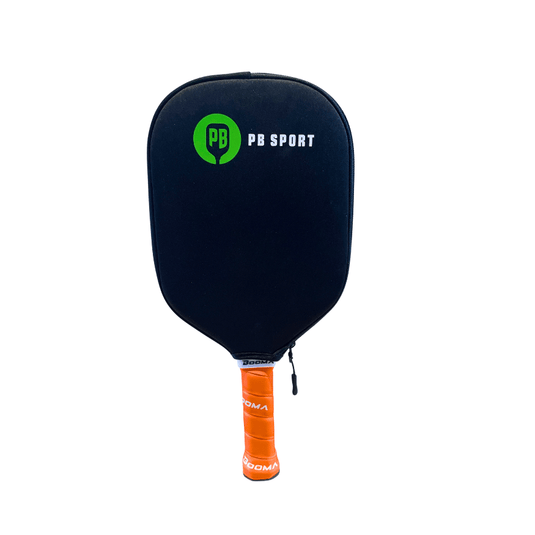 Image d'une housse de protection pour raquette de pickleball en néoprène PB Sport.