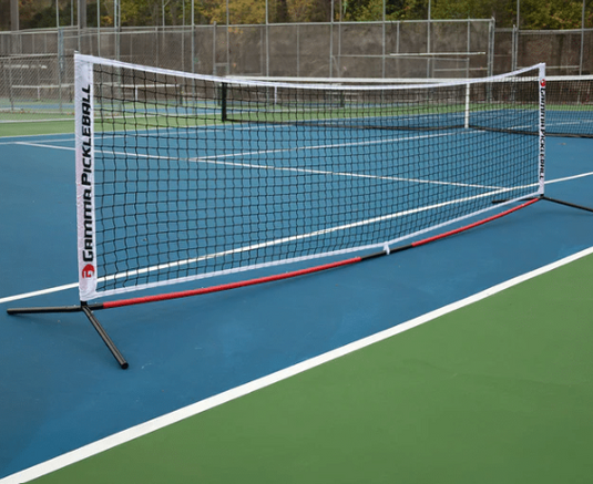 Filet de pickleball de pratique Gamma.