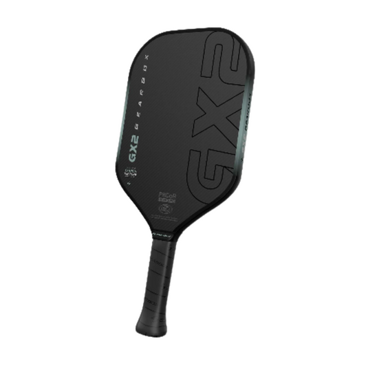 Raquette de pickleball Gearbox GX2 Integra XL avec technologie SST 2.0 CarbonRibCore, alliant portée étendue et contrôle de précision.