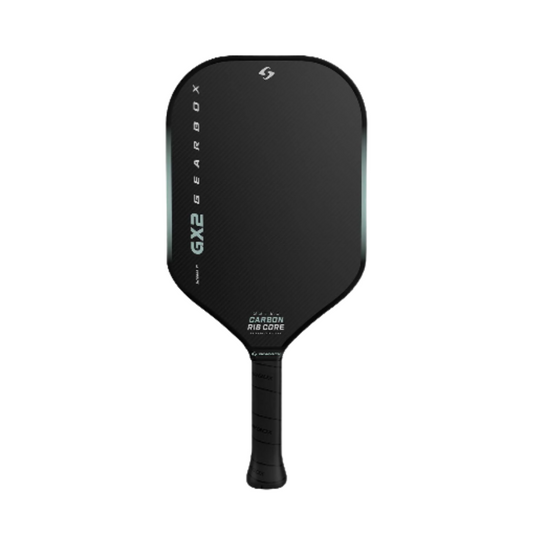 Raquette de pickleball Gearbox GX2 Integra XL avec technologie SST 2.0 CarbonRibCore, alliant portée étendue et contrôle de précision.