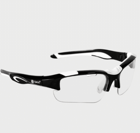 Image d'une lunette de pickleball Onix Falcon noir.