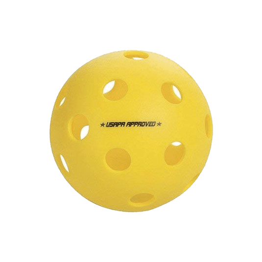 Image d'une balle de pickleball Onix intérieur.