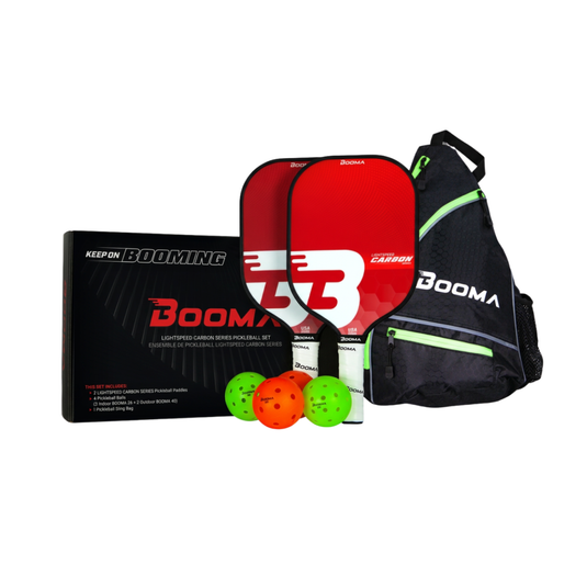 Image d'un ensemble pour 2 personnes de pickleball Booma.