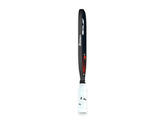 Image de la raquette de pickleball BOOMA Power Composite Series rouge.