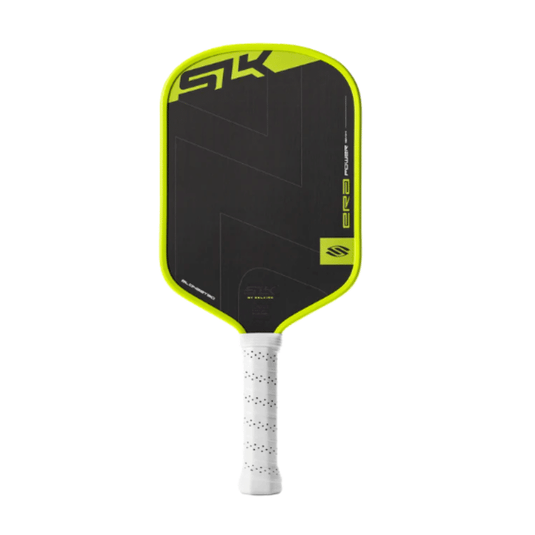 Raquette de pickleball SLK ERA Power Allonge avec surface texturée Raw Spin pour puissance et effet.