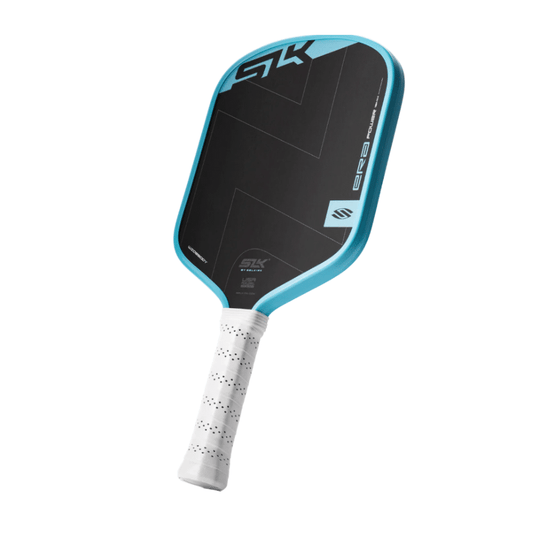 Raquette de pickleball SLK ERA Power Widebody avec surface texturée Raw Spin pour puissance et effet.