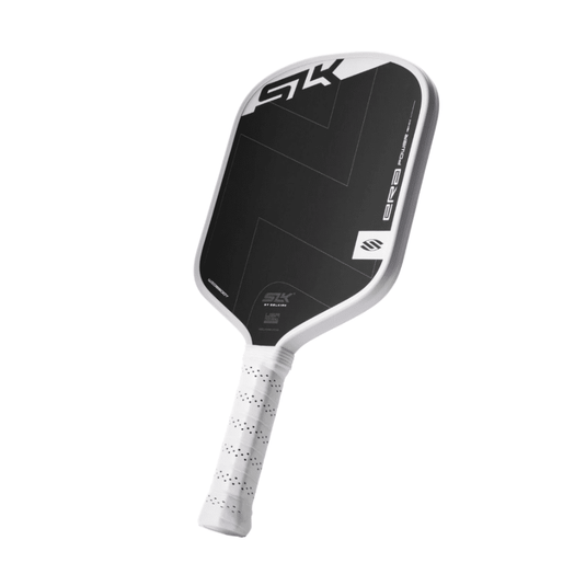 Raquette de pickleball SLK ERA Power Widebody avec surface texturée Raw Spin pour puissance et effet.
