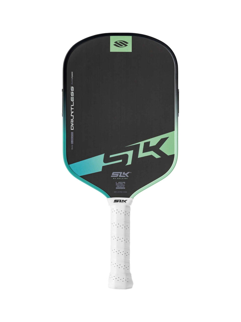 Chargez l'image dans la visionneuse de la galerie, Image d'une raquette de pickleball  Selkirk Dauntless allongée.
