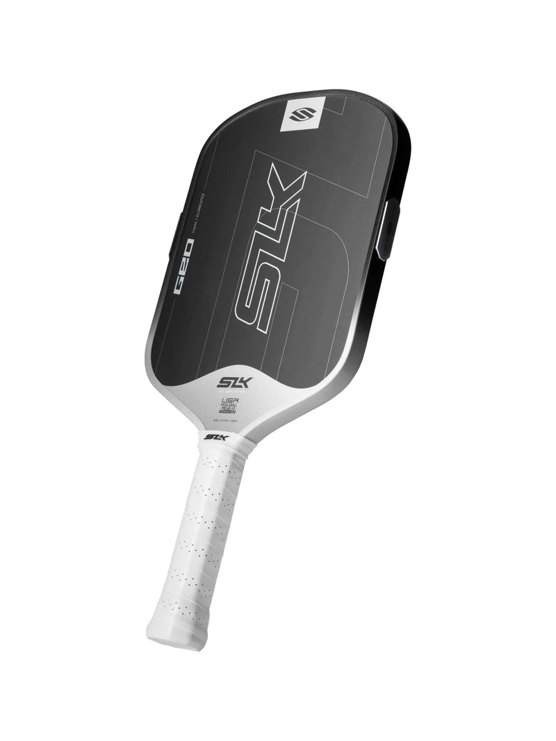 Chargez l'image dans la visionneuse de la galerie, Image d'une raquette de pickleball SLK Geo Allongé.
