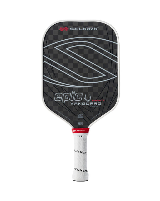 Image d'une raquette de pickleball Selkirk Vanguard Pro Epic.