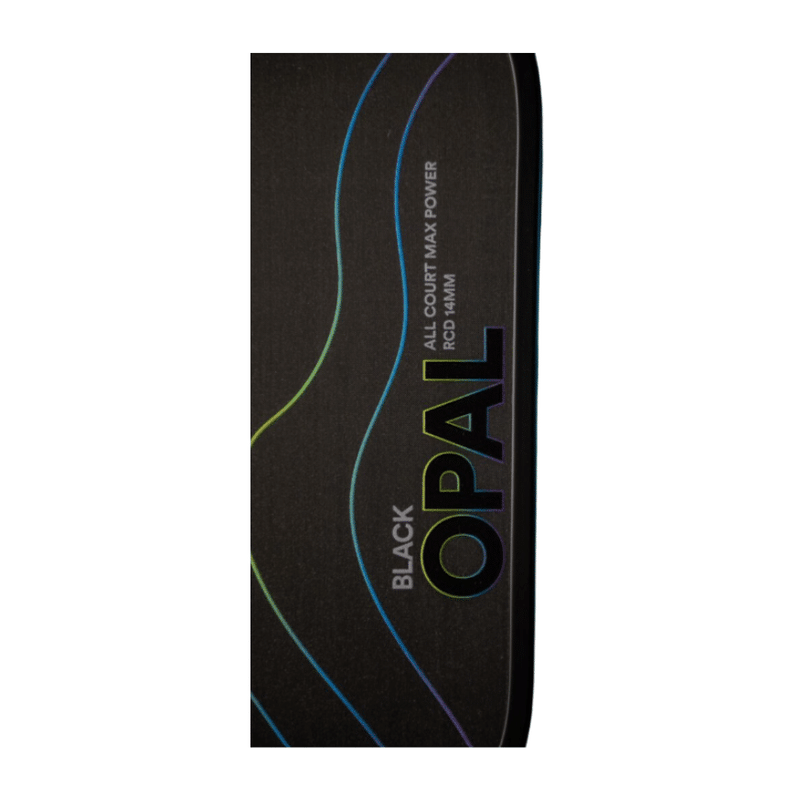 Chargez l'image dans la visionneuse de la galerie, Image d’une raquette de pickleball Six Zero Black Opal.
