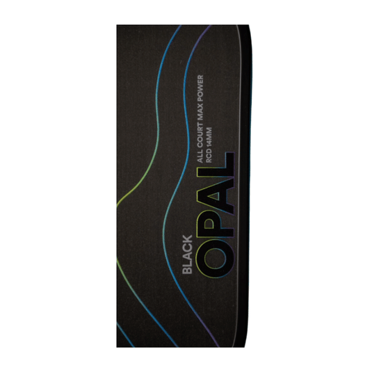 Image d’une raquette de pickleball Six Zero Black Opal.