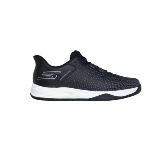 Image d'une chaussure de pickleball Skechers Viper Court Reload noir.