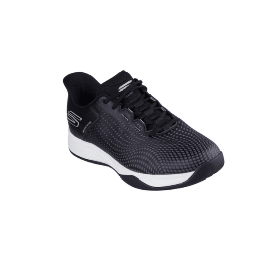 Image d'une chaussure de pickleball Skechers Viper Court Reload noir.
