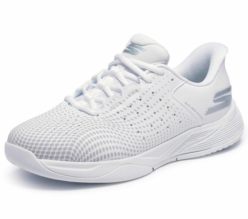 Chargez l'image dans la visionneuse de la galerie, Image d'une chaussure de pickleball pour femme Skechers Viper Court Reload.
