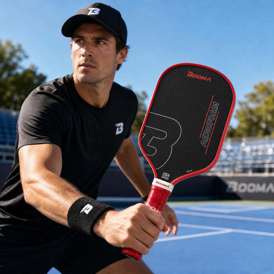 Image d'une raquette de pickleball BOOMA Aerofoam.