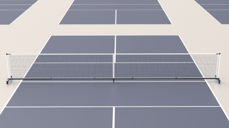Chargez l'image dans la visionneuse de la galerie, Filet de pickleball BOOMA Standard sur roues.
