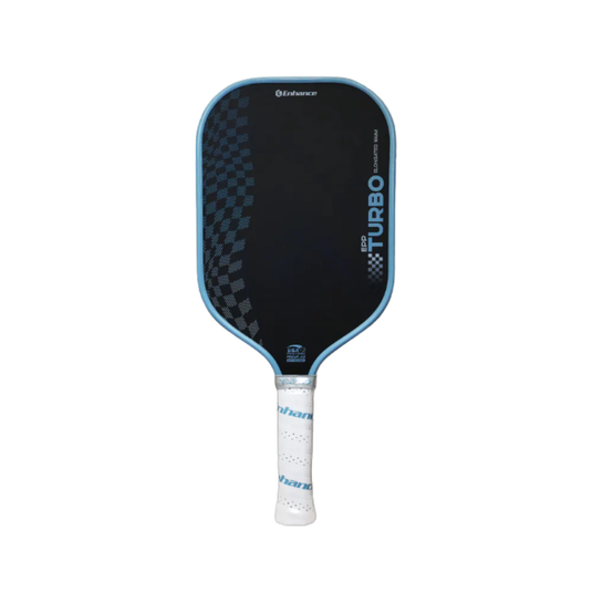 Image d'une raquette de pickleball Enhance EPP Turbo Allongée.
