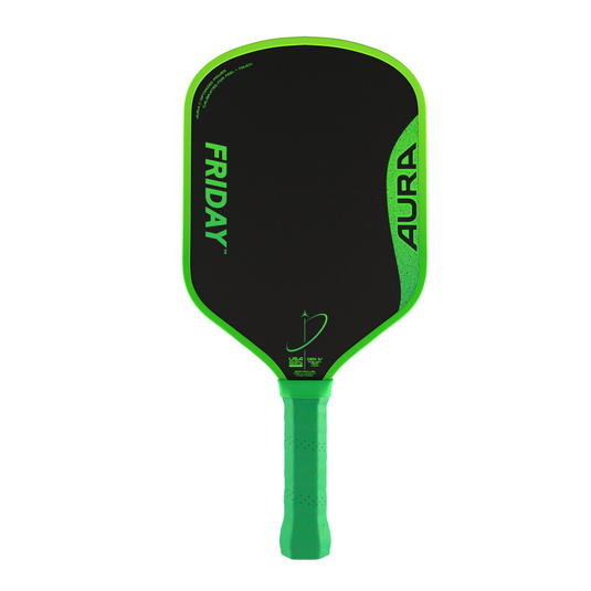 Image d’une raquette de pickleball Friday Aura Hybride.