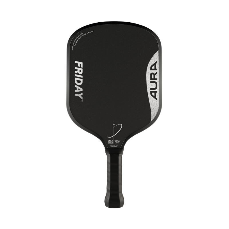 Chargez l'image dans la visionneuse de la galerie, Image d’une raquette de pickleball Friday Aura Widebody.
