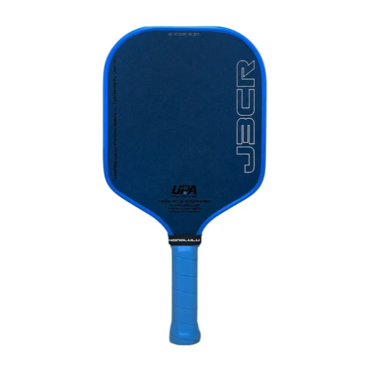 Raquette de Pickleball J3CR Crystal Blue Endurance couleur bleu.