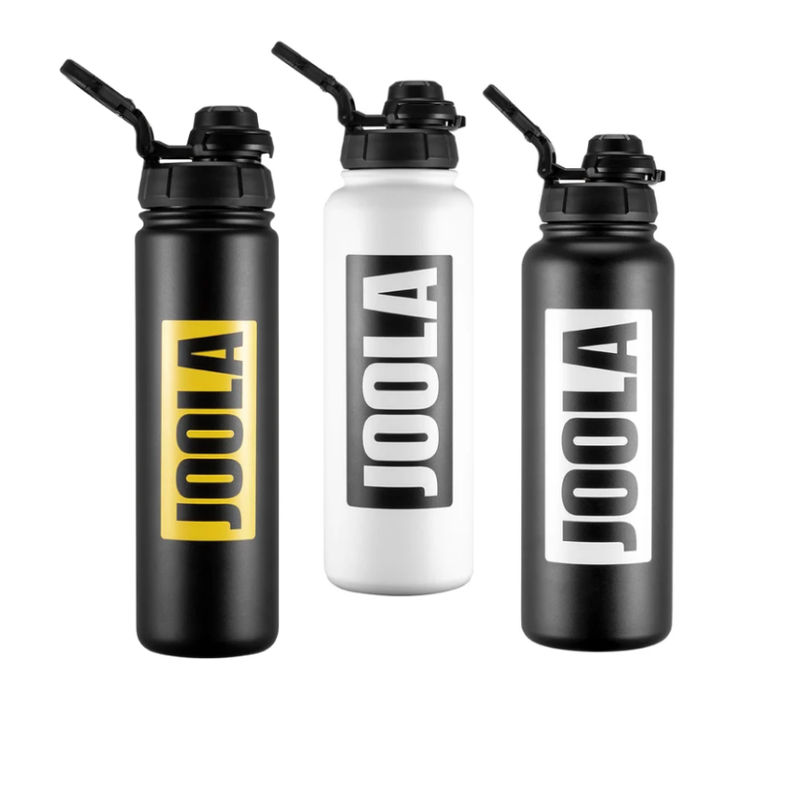 Chargez l'image dans la visionneuse de la galerie, Image de 3 bouteille d'eau Joola 650 ml. | Image of 3 Joola pickleball water bottles.
