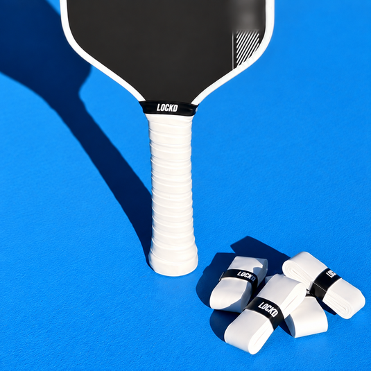 Image LØCKD Performance Overgrip couleur blanc.