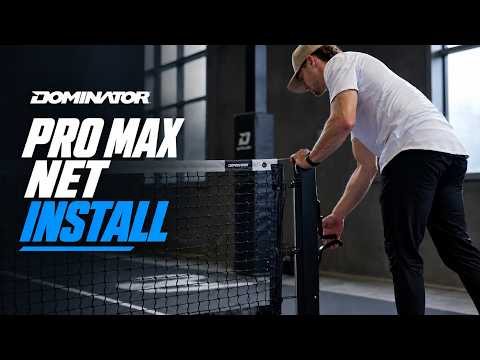 Load and play video in Gallery viewer, Dominator Pro Max Rolling Portable Pickleball Net
