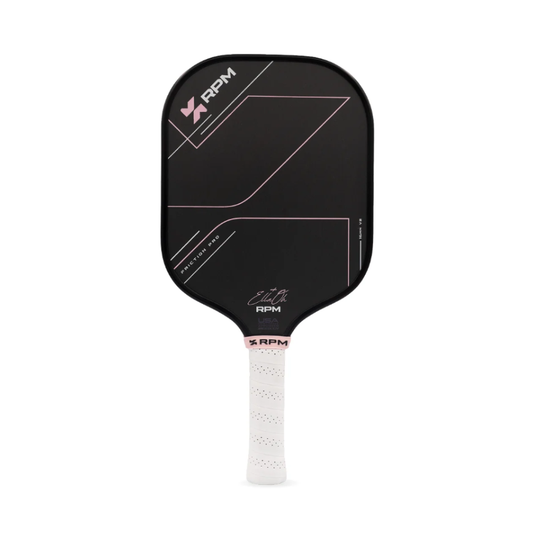 Image d'une raquette de pickleball PRM Ella Oh Pink V2 Widebody 16 mm.