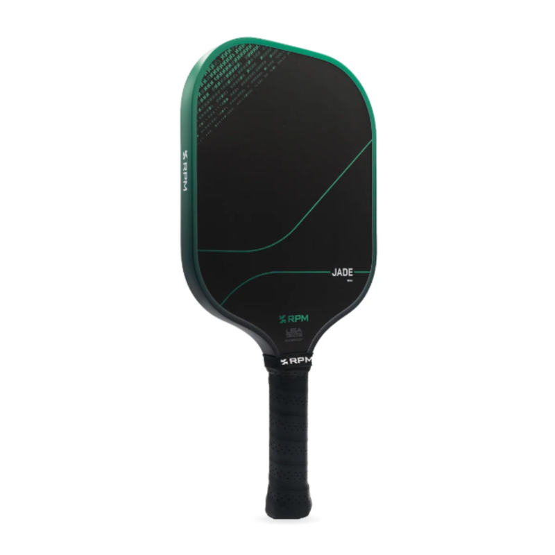 Chargez l'image dans la visionneuse de la galerie, Image d'une raquette de Pickleball RPM Jade Widebody.
