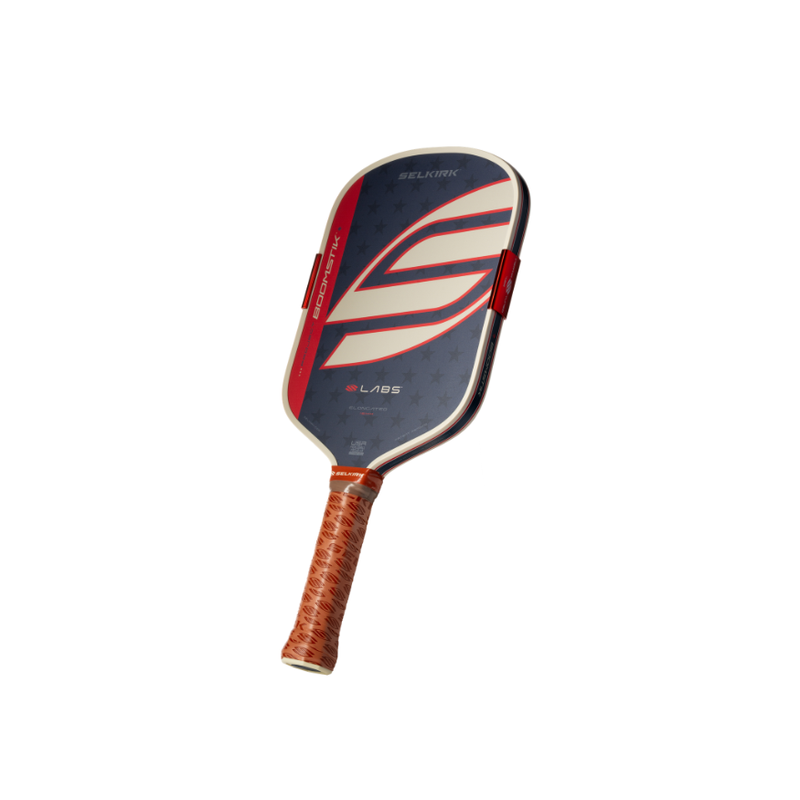 Chargez l'image dans la visionneuse de la galerie, Image d’une raquette de pickleball Selkirk Boomstik LABS 1776 Capsule – Allongé.
