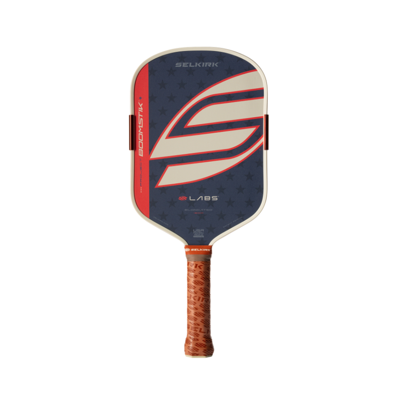 Chargez l'image dans la visionneuse de la galerie, Image d’une raquette de pickleball Selkirk Boomstik LABS 1776 Capsule – Allongé.
