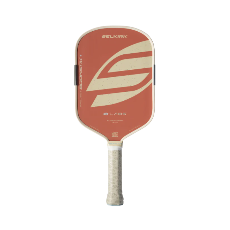 Load image into Gallery viewer, Image d'une raquette de pickleball Selkirk Boomstik LABS Projet Canyon Allongée.

