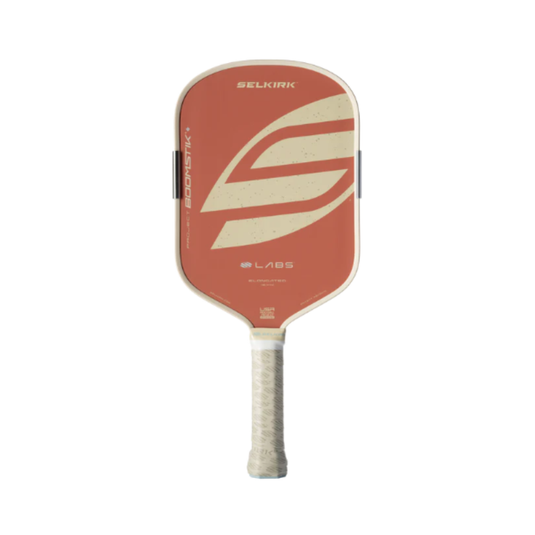 Image d'une raquette de pickleball Selkirk Boomstik LABS Projet Canyon Allongée.