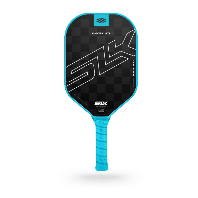 Chargez l'image dans la visionneuse de la galerie, Image d'une raquette de pickleball Selkirk SLK Halo Control XL bleu.
