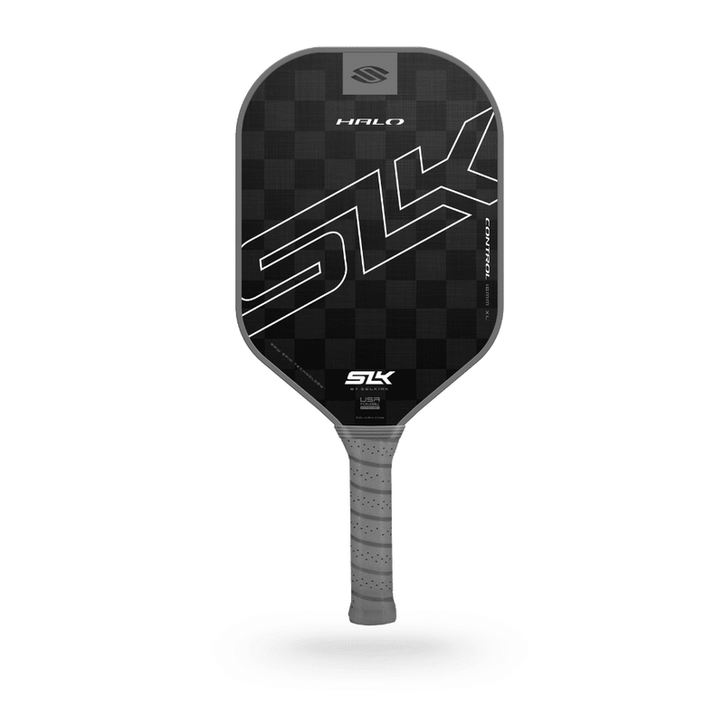 Chargez l'image dans la visionneuse de la galerie, Image d'une raquette de pickleball Selkirk SLK Halo Control XL gris.
