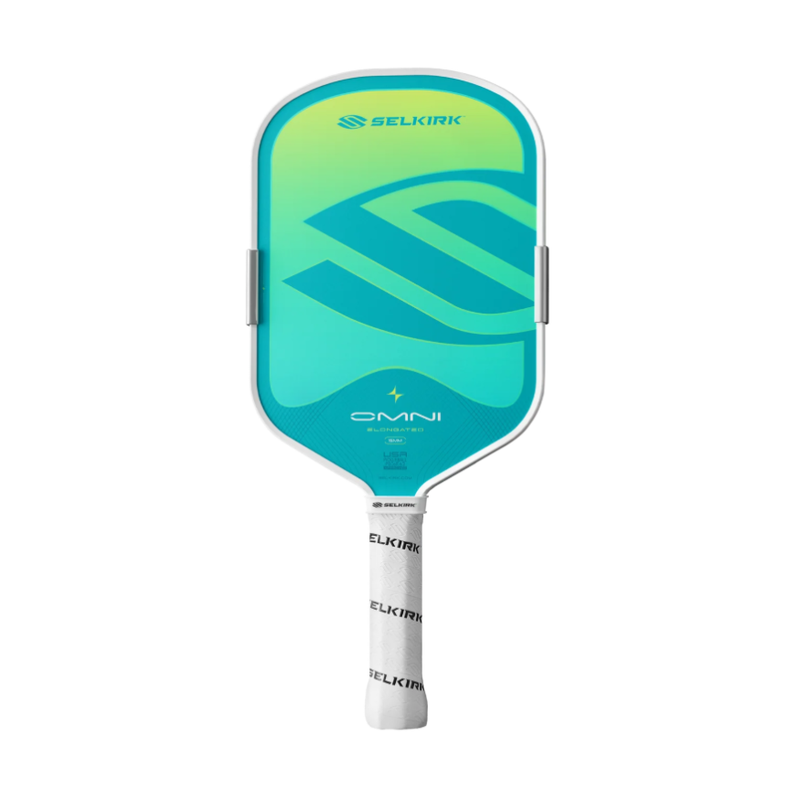 Chargez l'image dans la visionneuse de la galerie, Image d’une raquette de pickleball Selkirk OMNI Allongée couleur Calypso.
