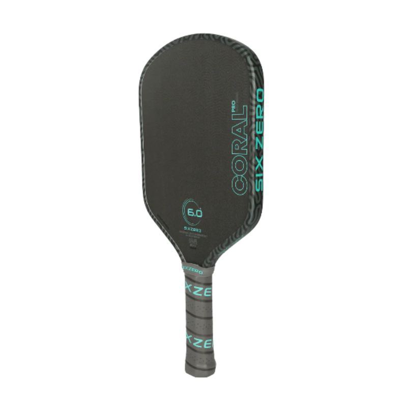 Chargez l'image dans la visionneuse de la galerie, Raquette de Pickleball Coral Pro 16 mm Hybride. - Six Zero Coral Pro Hybrid pickleball paddle.
