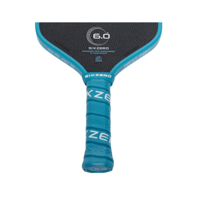 Chargez l'image dans la visionneuse de la galerie, Image d’une raquette de pickleball Six Zero Coral Hybrid 16 mm.
