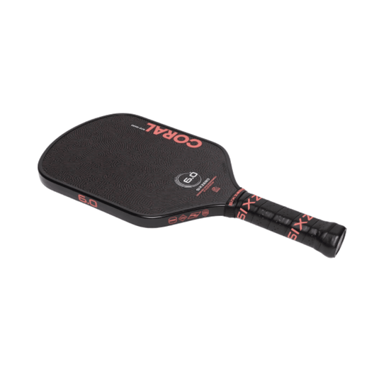 Image d’une raquette de pickleball Six Zero Coral Hybrid 16 mm.
